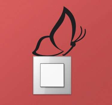 Adesivo interruptor borboleta