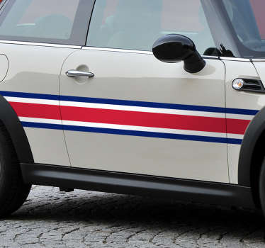 Autocolante faixas para carros