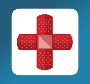 Autocolante KIT primeiros socorros