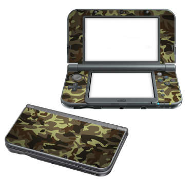 Autocolante para Nintendo camuflagem