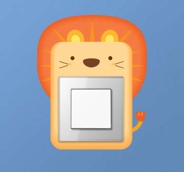 Autocolante infatil leaozinho