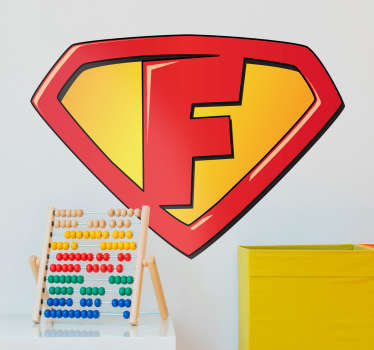 Vinil autocolante super F.