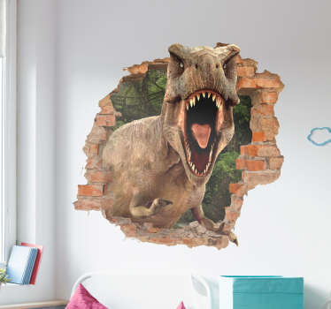 Vinil decorativo Dinossauro 3D