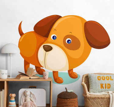 Vinil decorativo infantil cão