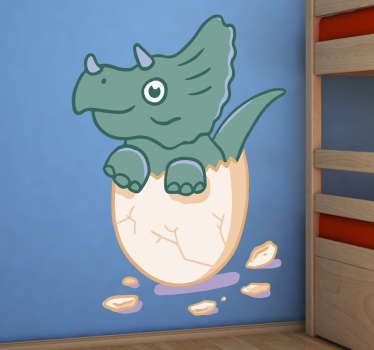 Vinil decorativo infantil dino bebe