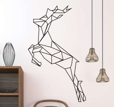 Vinil geométrico rena