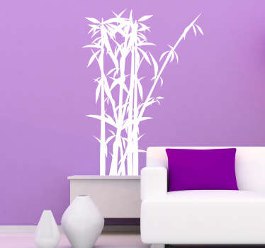 Vinil Silhueta Canas de Bambú