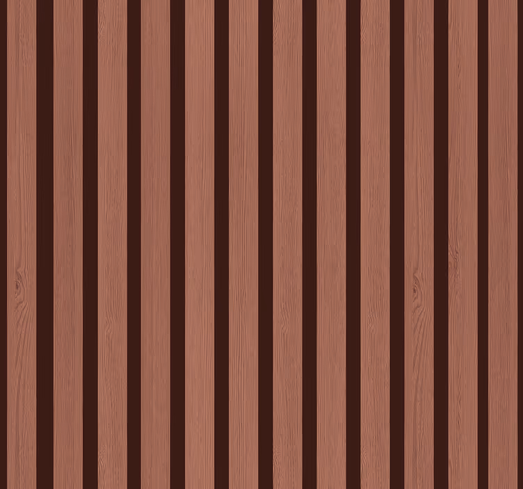 Estore de rolo para sala ripas mocha mousse - TenStickers