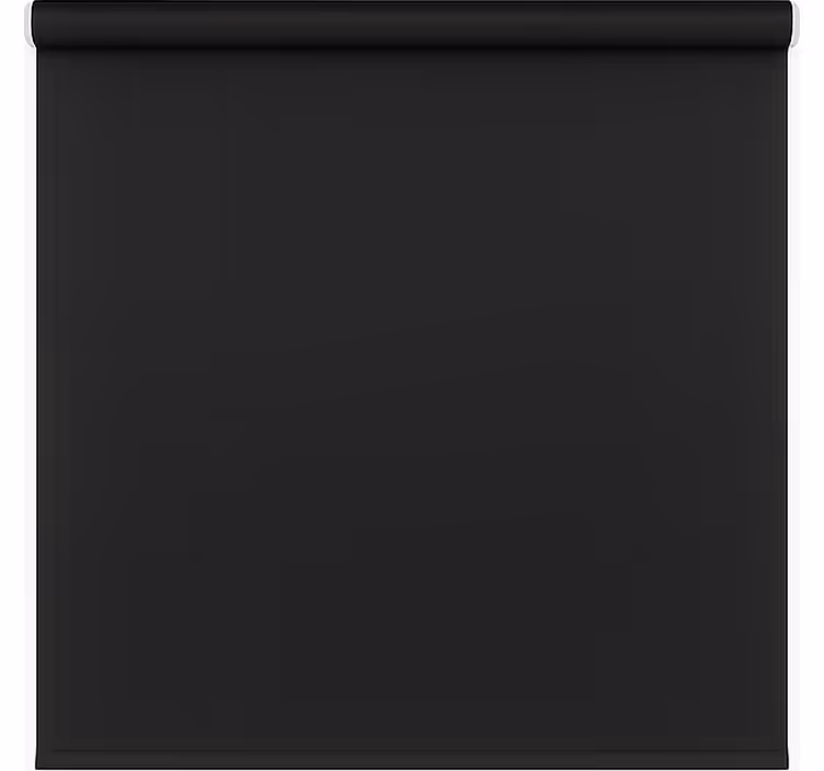 Estore de rolo casa de banho preto fosco moderno - TenStickers