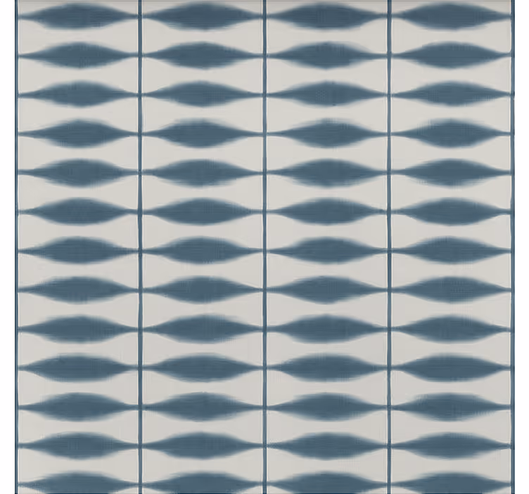 Estore de rolo casa de banho jeans shibori - TenStickers
