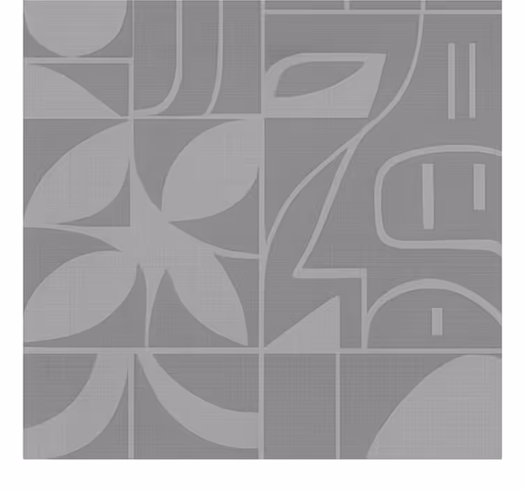 Estore de rolo cinzento padrão moderno abstrato - TenStickers