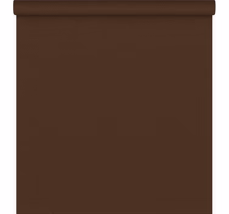 Estore de rolo para sala marrom escuro monocromático - TenStickers