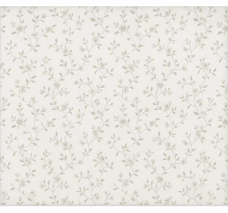 Estore de rolo para quarto de casal delicado floral vintage - TenStickers