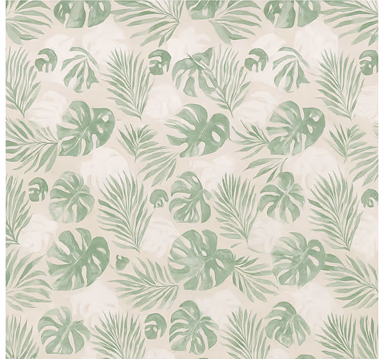 Estore de rolo para cozinha folhas botânicas tropicais - TenStickers