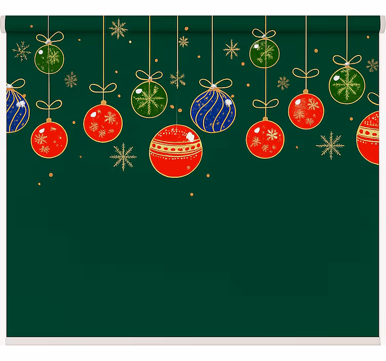 Estore de rolo para sala luzes de enfeite minimalistas - TenStickers