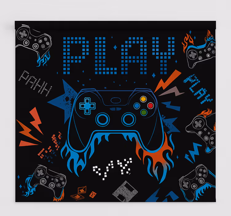 Estore de rolo frikis console de jogos retrô punk - TenStickers