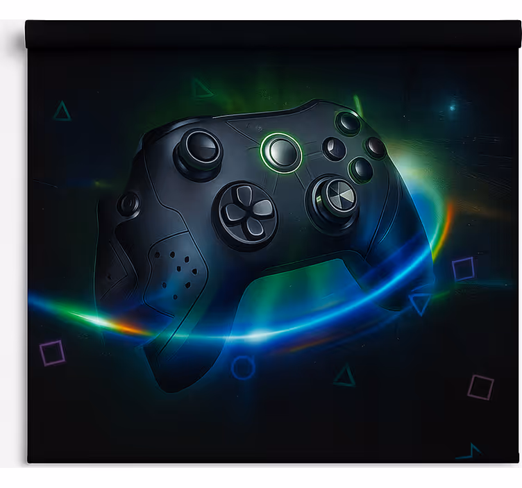 Estore de rolo frikis controle de jogo futurista neon - TenStickers