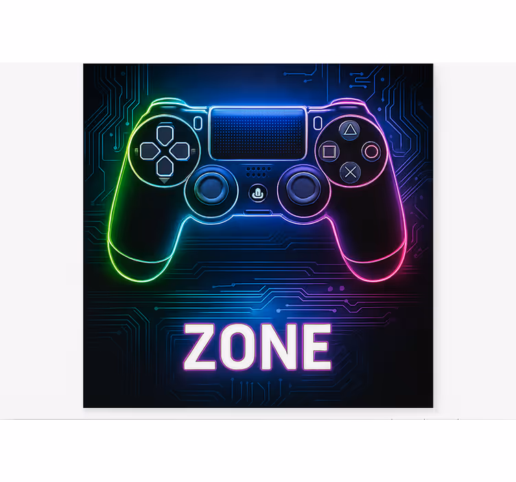Estore de rolo frikis zona de console de jogos - TenStickers