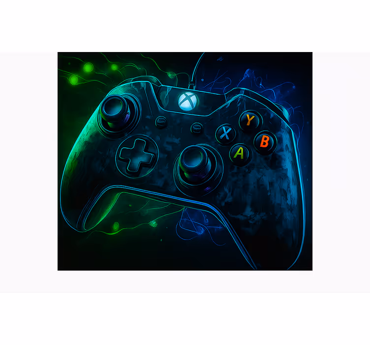 Estore de rolo frikis controlador intergaláctico brilhante - TenStickers