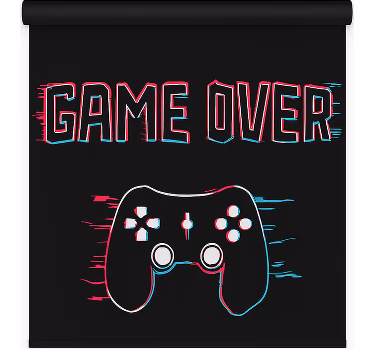 Estore de rolo frikis game over - TenStickers