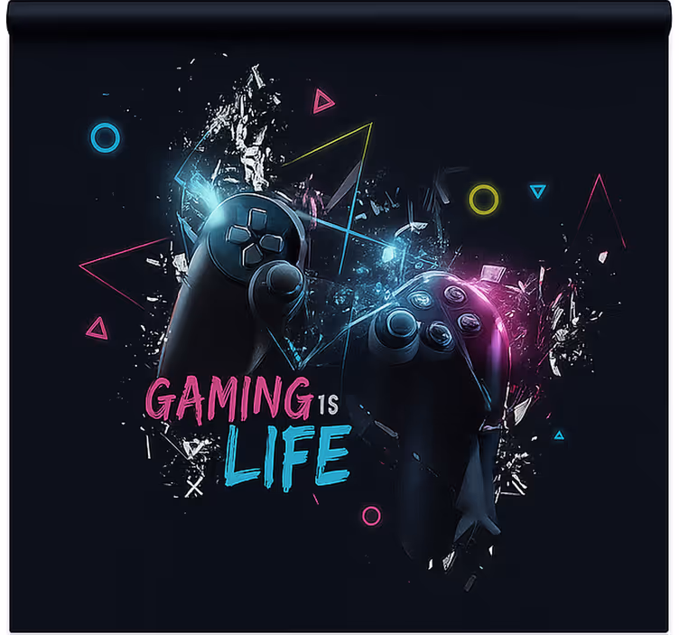 Estore de rolo frikis jogar é vida - TenStickers