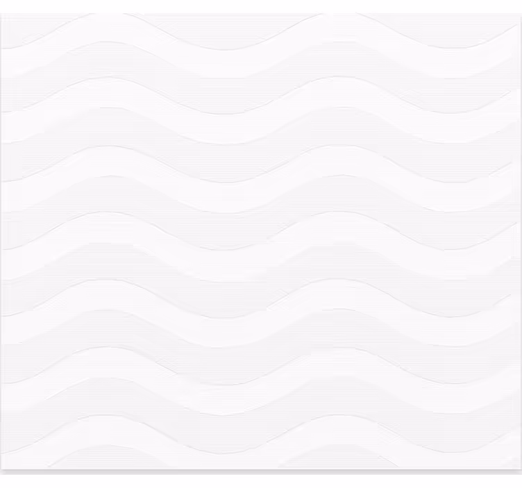 Estore de rolo juvenil ondas brancas e cinzas - TenStickers