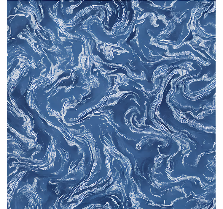 Estore de rolo juvenil mármore índigo abstrato - TenStickers