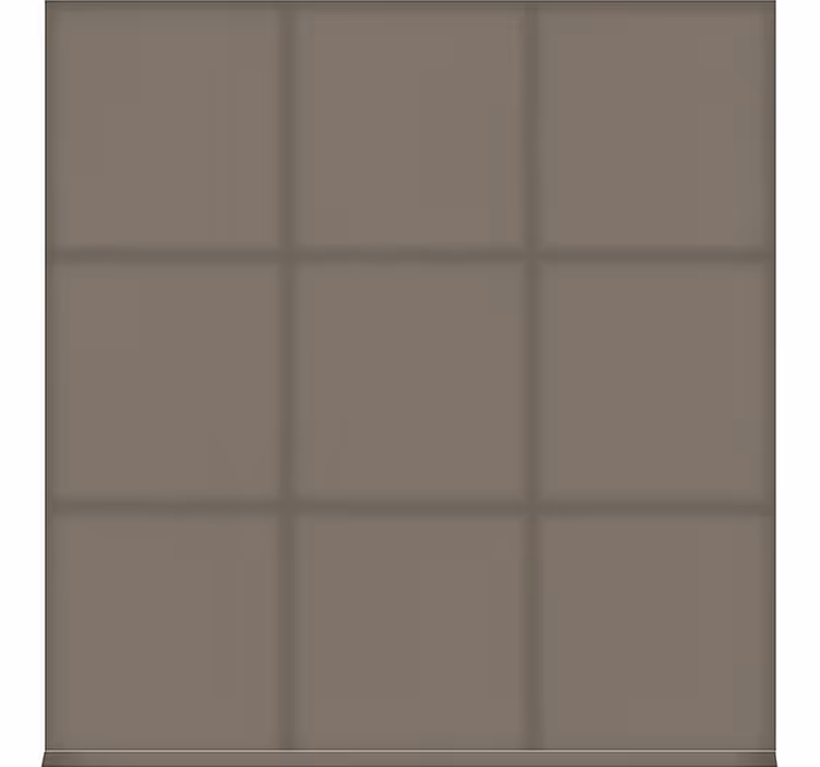 Estore de rolo sala de jantar marrom frio monocromático - TenStickers