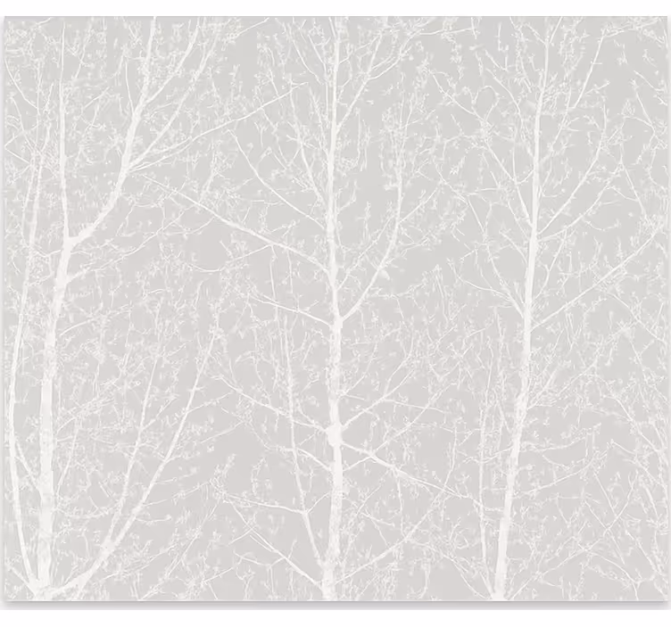 Estore de rolo sala de jantar árvores cinzentas de inverno - TenStickers