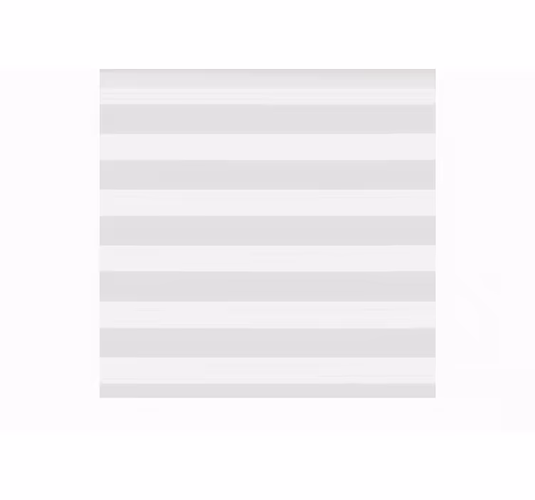 Estore de rolo sala de jantar listras brancas transparentes - TenStickers