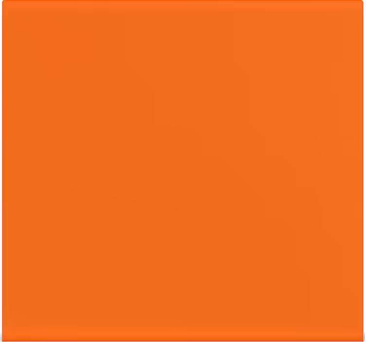 Estore de rolo sala de jantar monocromático laranja queimado - TenStickers