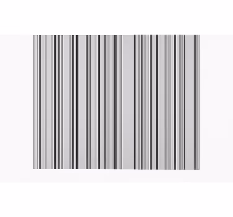 Estore de rolo sala de jantar listras verticais cinzas - TenStickers