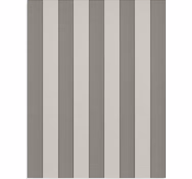 Estore de rolo sala de jantar listras cinza verticais - TenStickers