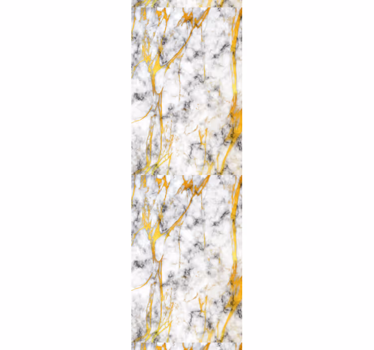 Estore de rolo casa de banho mármore cinza e dourado elegante - TenStickers