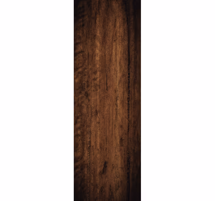 Estore de rolo escritório com textura de madeira escura - TenStickers