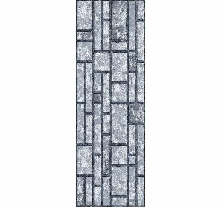 Estore de rolo escritório blocos de concreto cinza - TenStickers