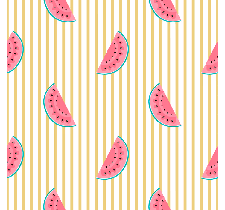 Estore de rolo para cozinha fatias de melancia - TenStickers