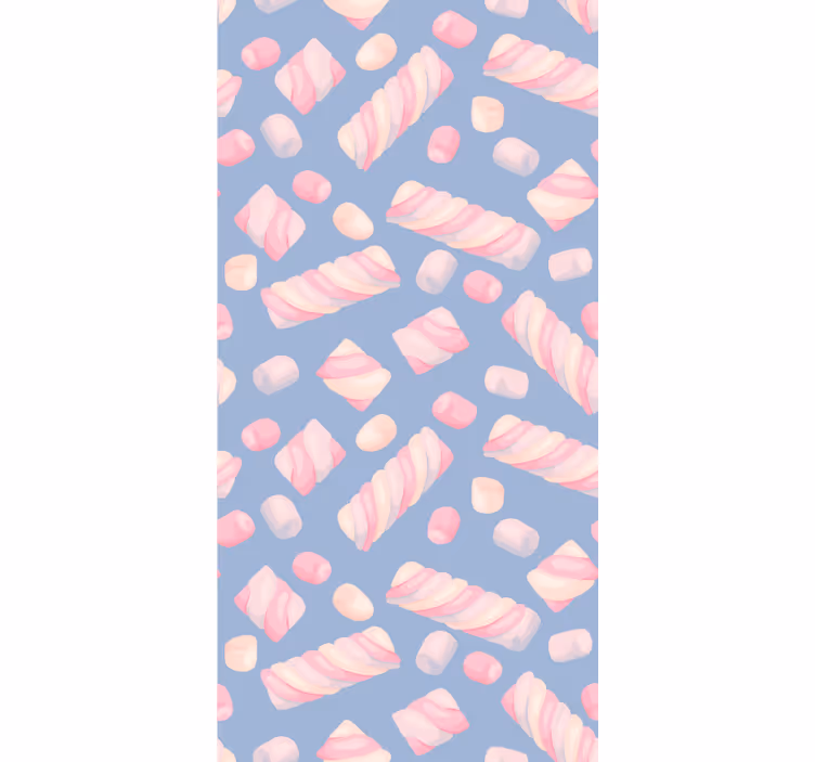 Estore de rolo para cozinha marshmallow - TenStickers