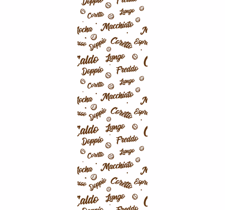 Estore de rolo para cozinha café todo dia - TenStickers