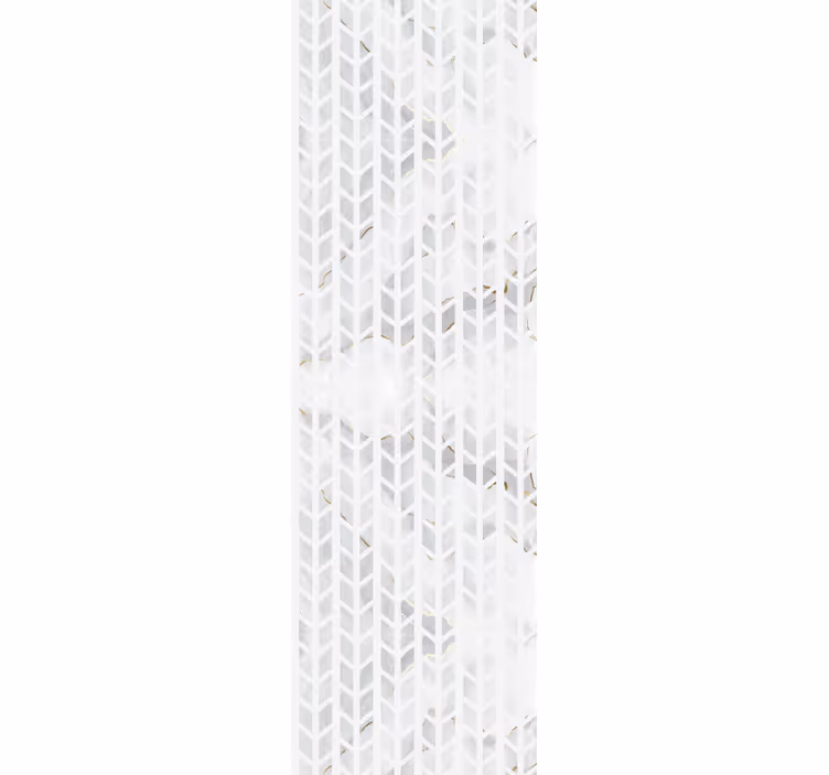 Estore de rolo sala de jantar azulejos pequenos dourados - TenStickers