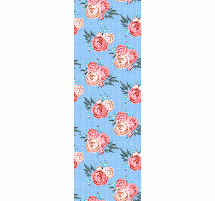 Estore de rolo sala de jantar shabby chic em poás - TenStickers