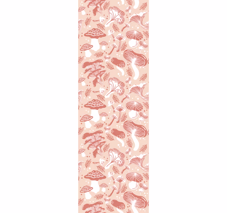 Estore de rolo sala de jantar cogumelos na cor bege - TenStickers