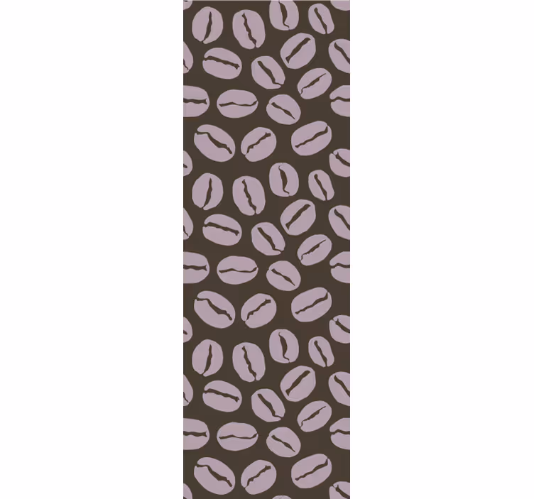 Estore de rolo sala de jantar grãos de café bonitos - TenStickers