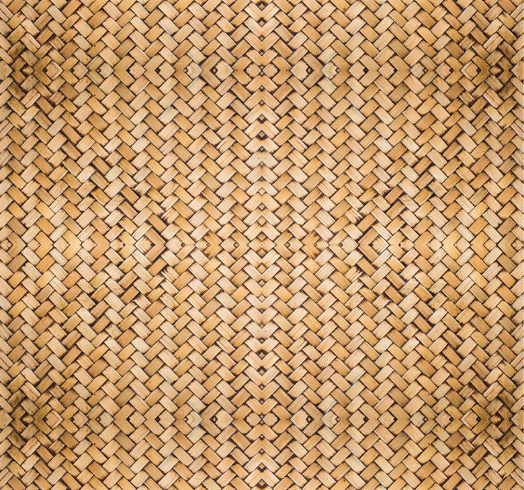 Estore de rolo sala de jantar efeito tecido de bambu - TenStickers