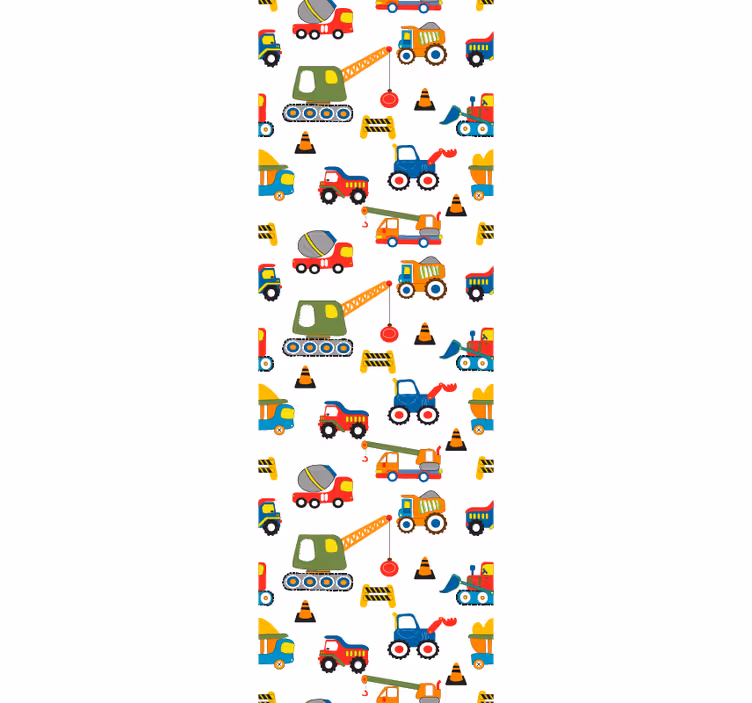 Estore de rolo infantil alegria da construção - TenStickers