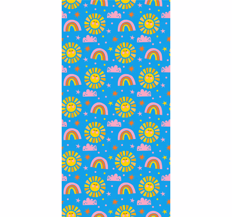 Estore de rolo infantil arco-íris divertido - TenStickers