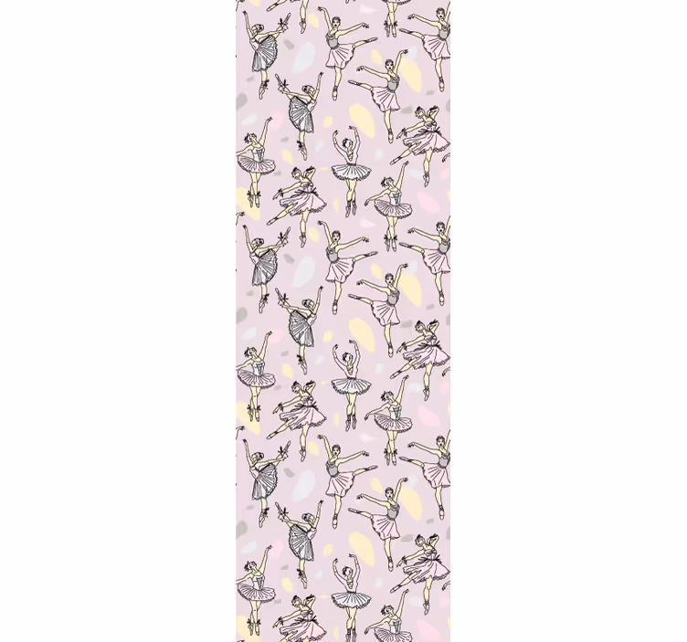 Estore de rolo infantil bailarina de ballet - TenStickers