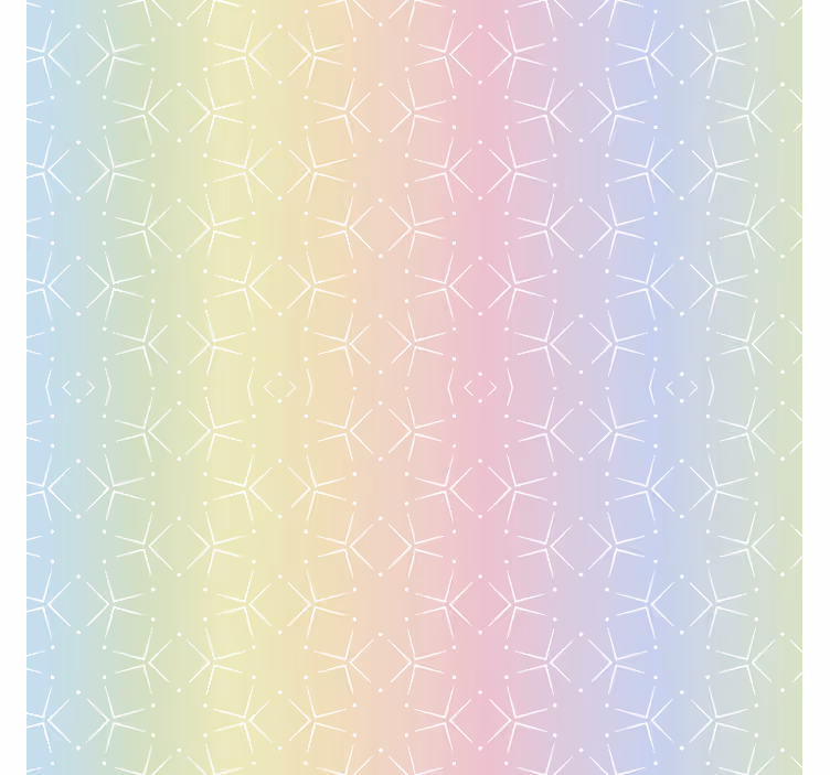 Estore de rolo infantil fundo arco-íris pastel - TenStickers