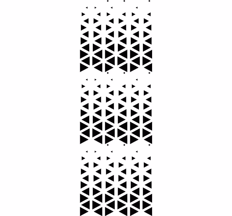 Estore de rolo empresa efeito ombré geométrico - TenStickers