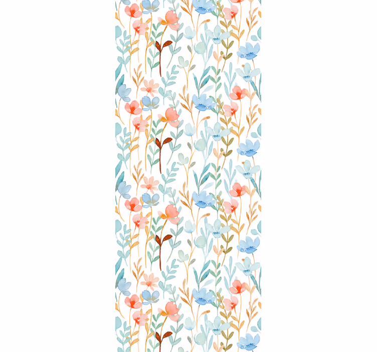 Estore de rolo empresa estampa floral 'hydenyear' - TenStickers
